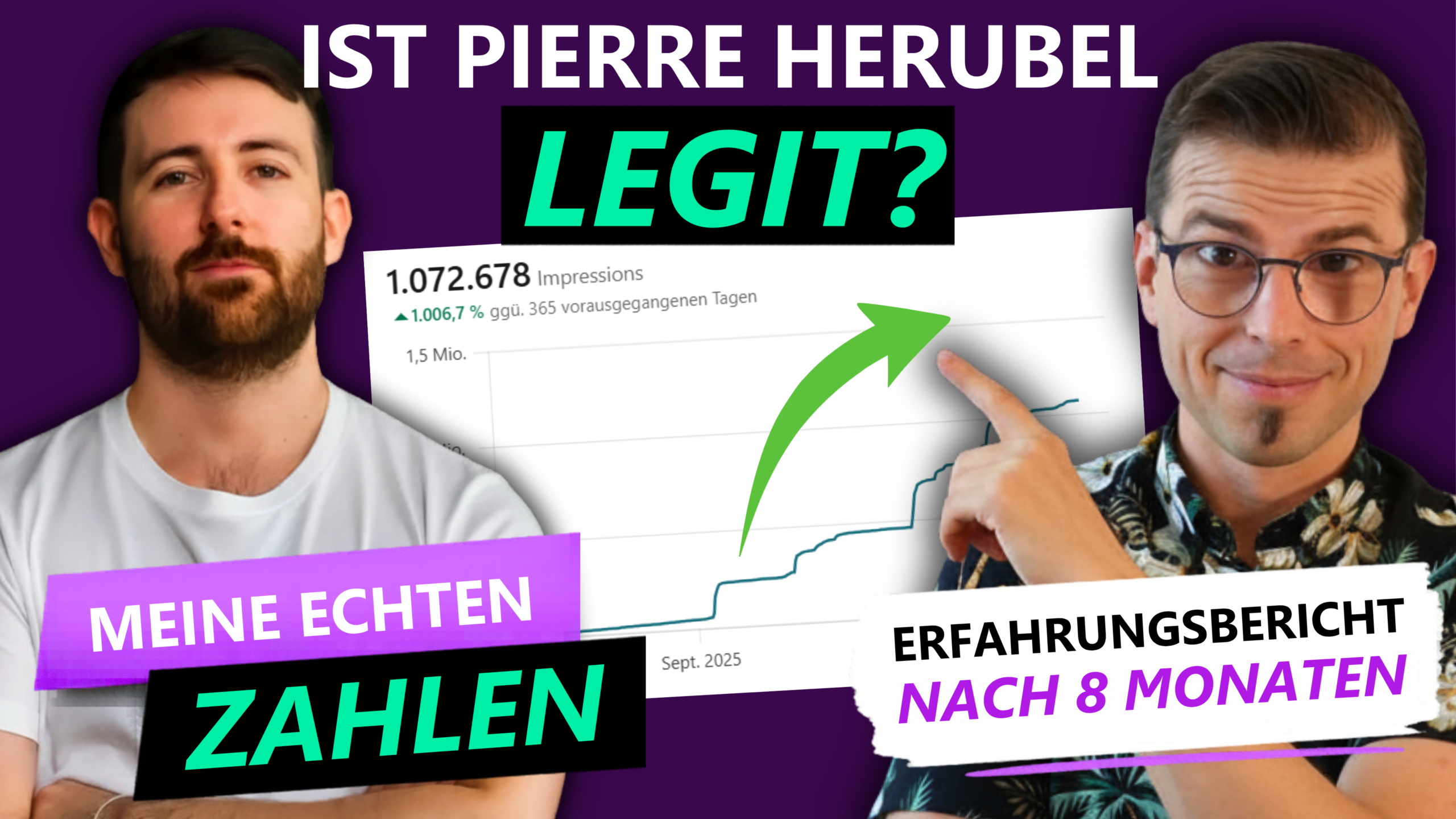 Ist LinkedIn-Guru Pierre Herubel legit? Erfahrungsbericht, echte Zahlen & Kritik nach 8 Monaten