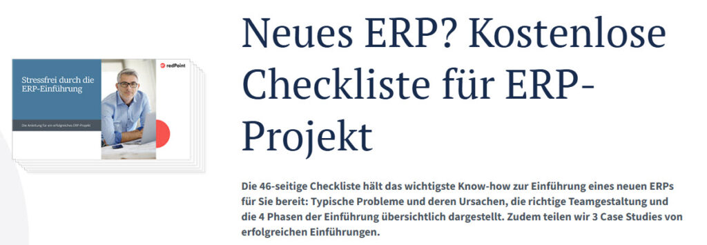 Beispiel Leadmagnet: Screenshot der Hero-Sektion der neuen Landingpage