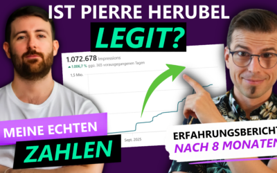 Ist LinkedIn-Guru Pierre Herubel legit? Erfahrungsbericht, echte Zahlen & Kritik nach 8 Monaten